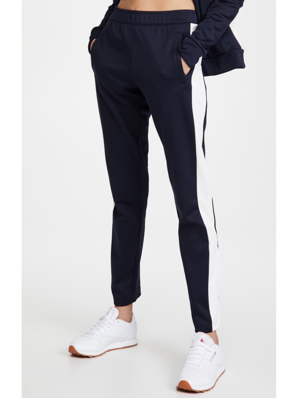 Tory Sport Navy / White Colorblock Track Pants